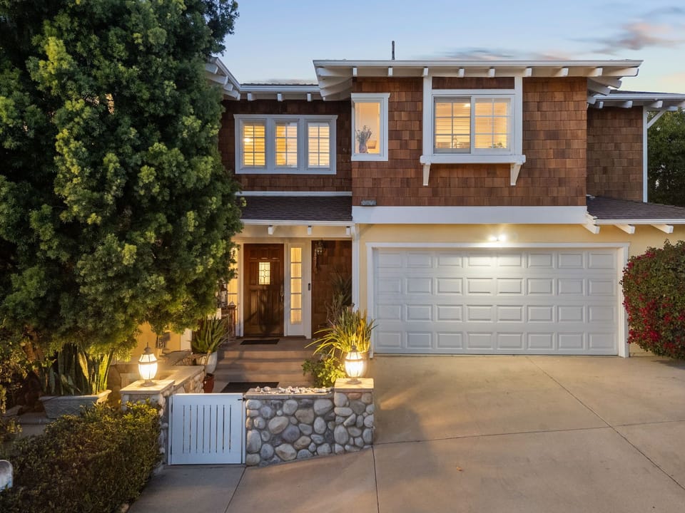 Warm, welcoming exterior ready to greet you home