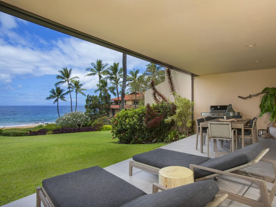 Lanai with Ocean View