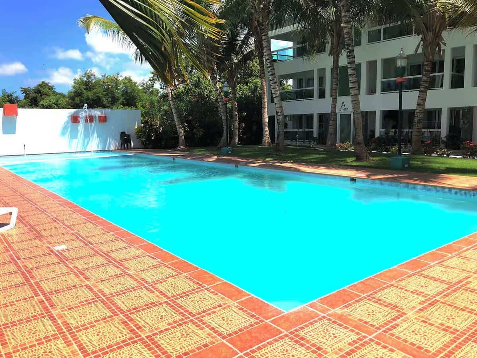 Pool area day view