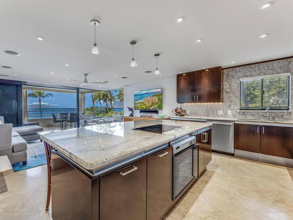 Kitchen and Living Room