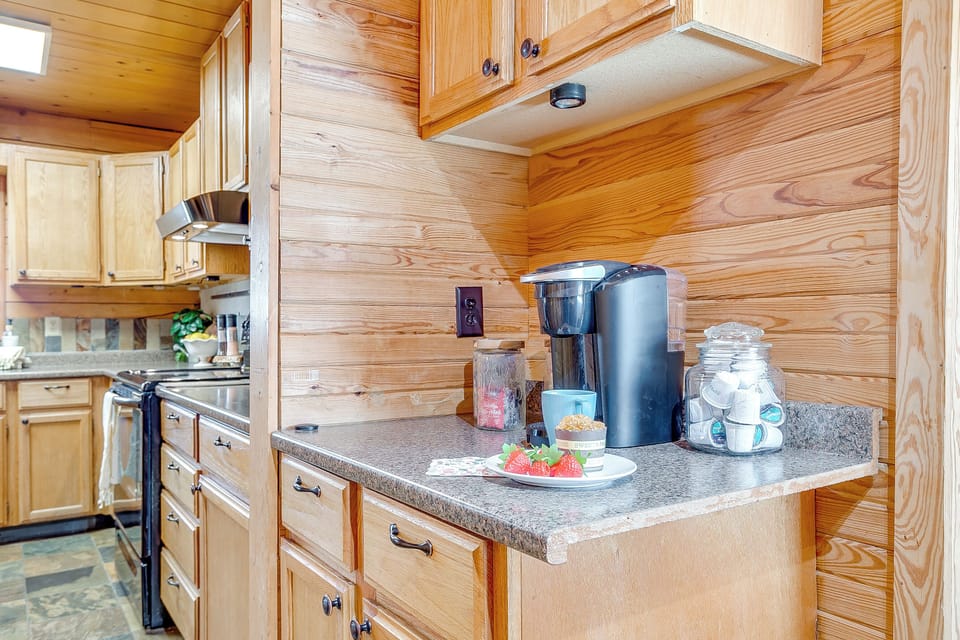 Cozy coffee nook set up for easy mornings and relaxed afternoons.