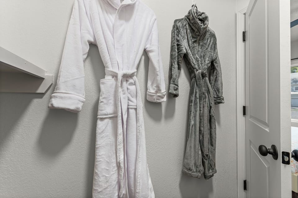 Robes for use during stay - If interested in purchase, reach out to the host. 