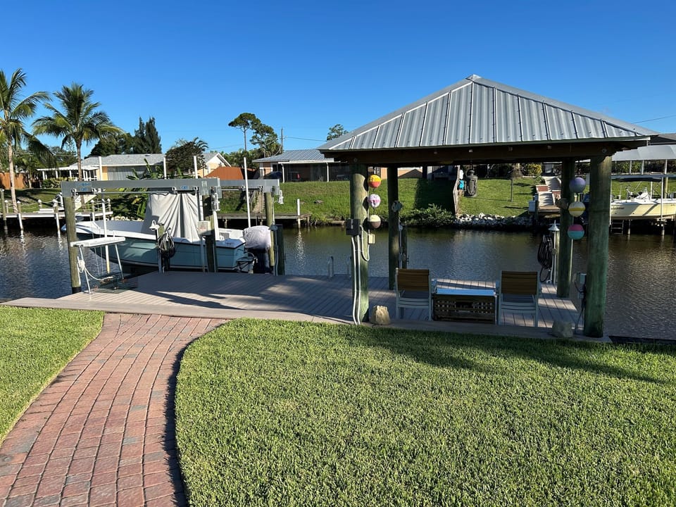 Boat Dock and Gazebo