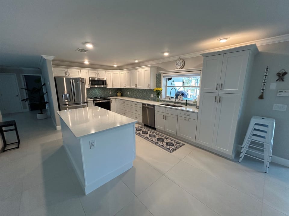 Kitchen with Island Counter