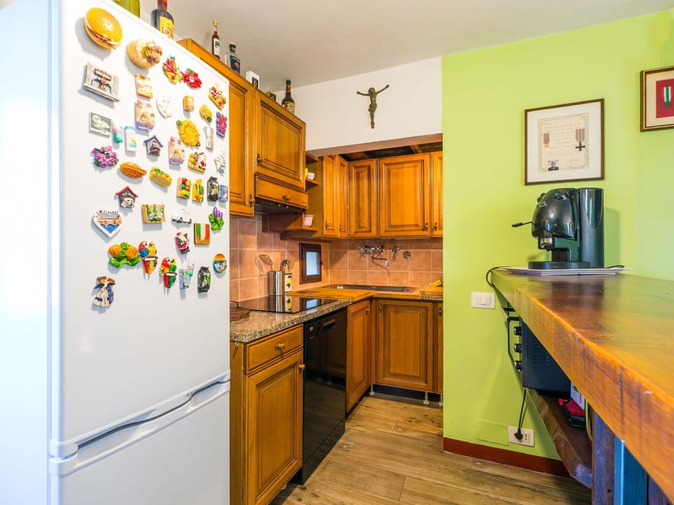 Interior Design, Wood, Furniture, Kitchen, Flooring, Room, Cabinetry, Countertop, Lighting, Major Appliance