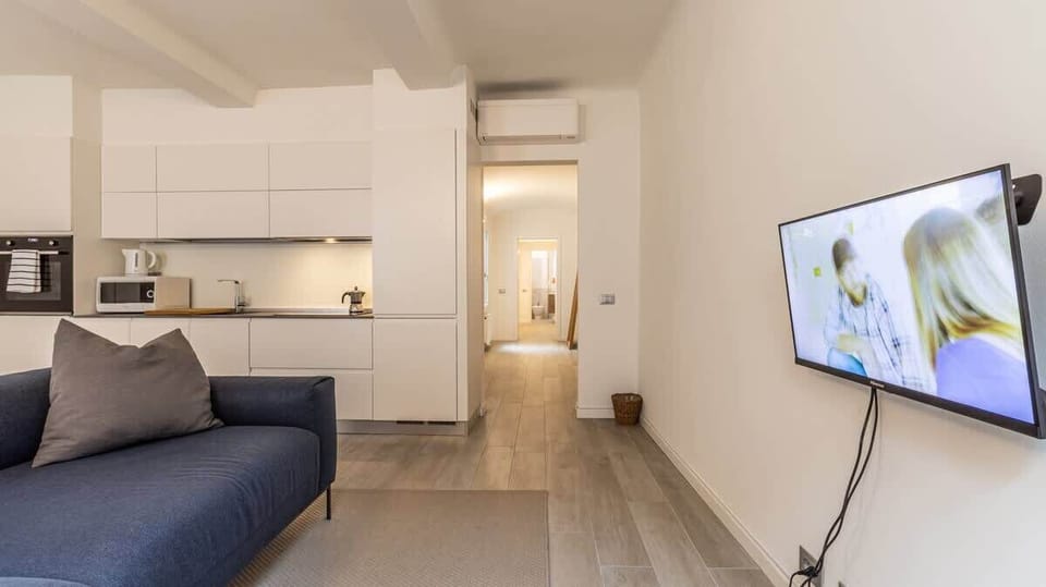 zona giorno, aria condizionata e tv