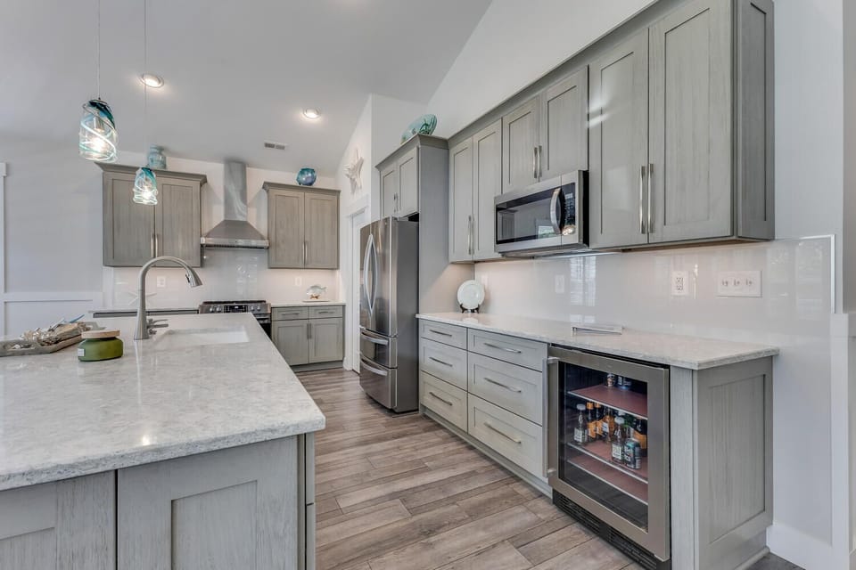 Salt Kured Upper Kitchen