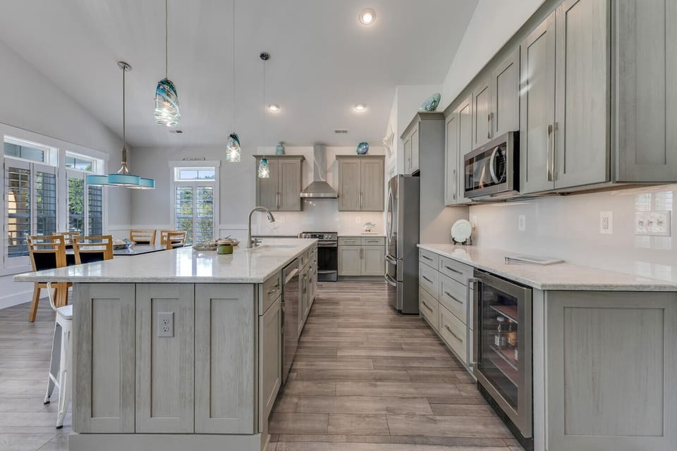 Salt Kured Upper Kitchen