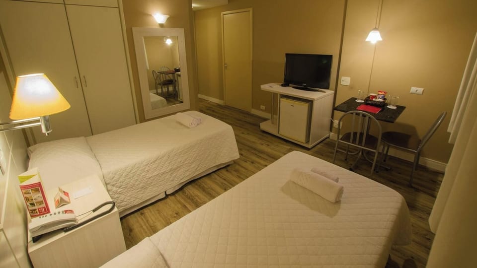 Bedroom. Interior and views may vary by availability.