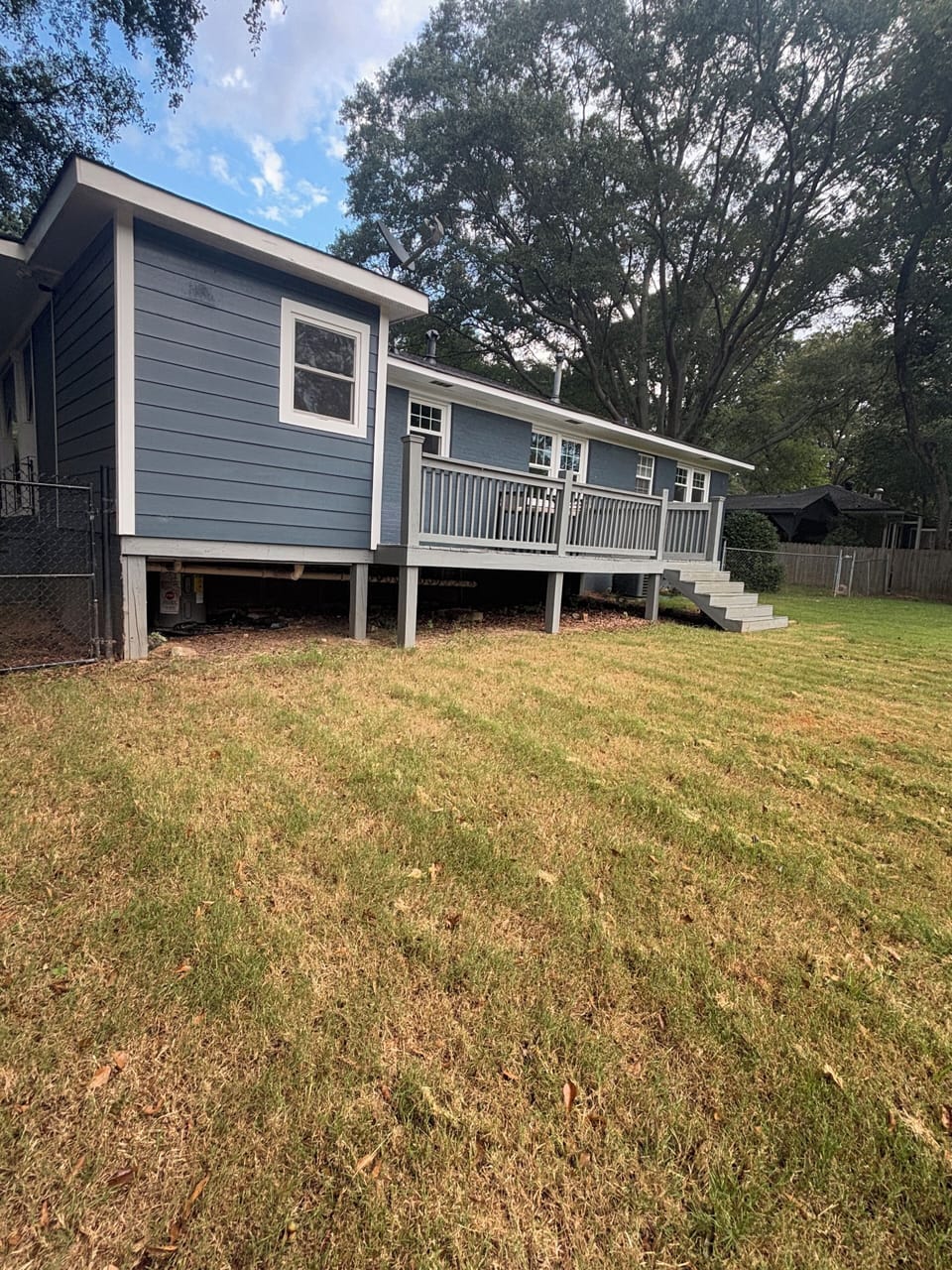 Back porch/yard