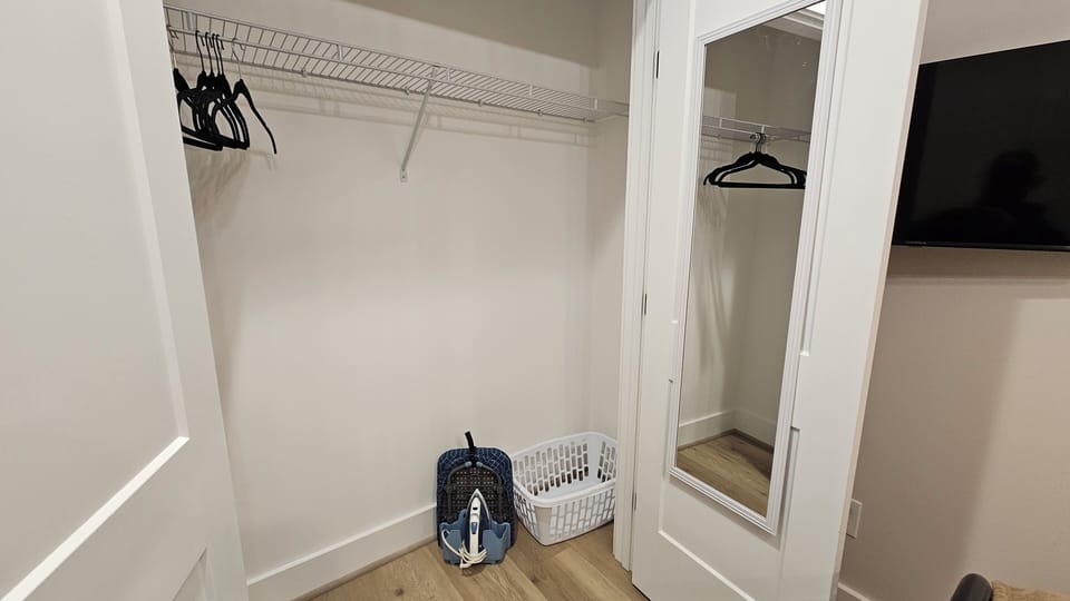 Closet in bedrooms 1, 2, and 3.