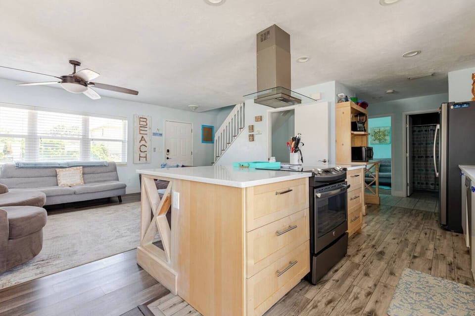 Stocked kitchen