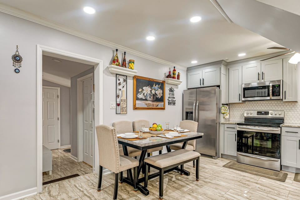 Dining Area | Kitchen | Cooking Basics | 1st Floor
