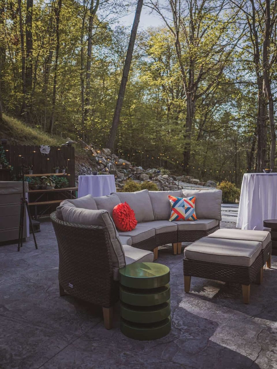 Exterior- Lounge area