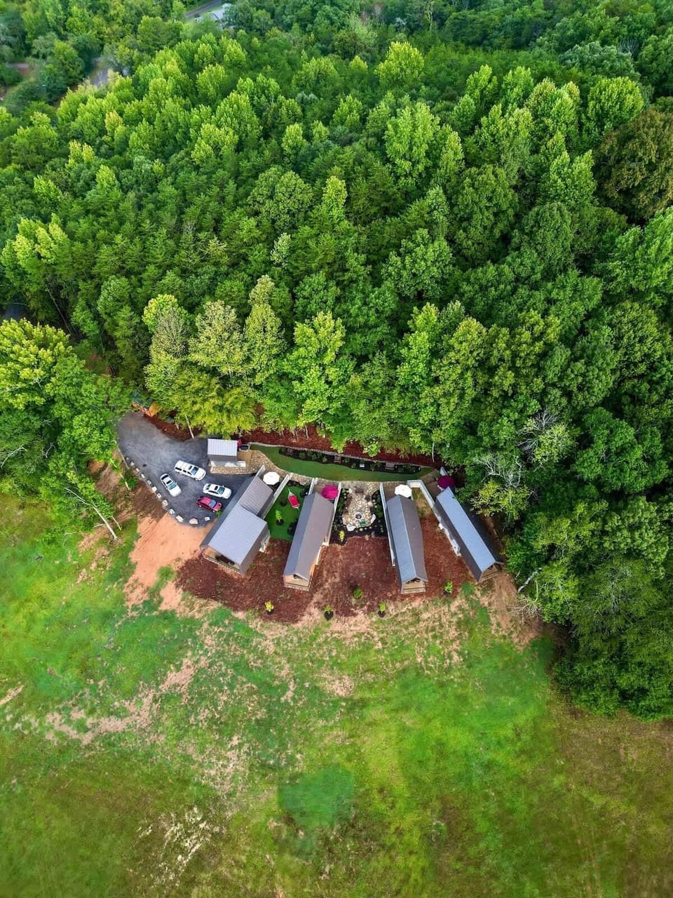 Aerial View of the Property