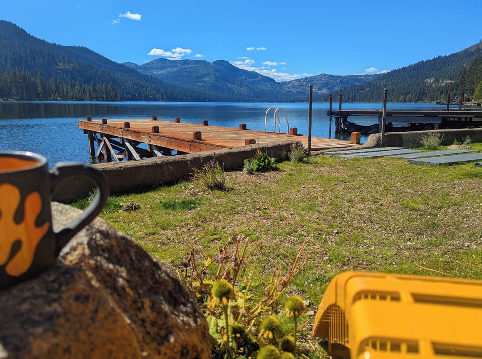 Lounge and enjoy the spectacular view after a full day of water sports 
