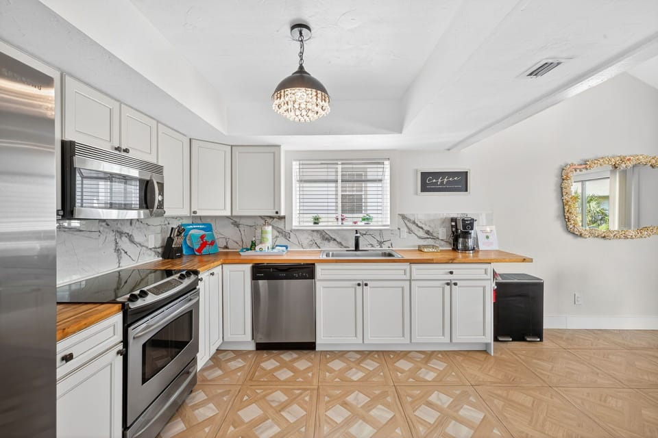 Whether cooking a feast or a beach snack this kitchen has it all to make it a snap.