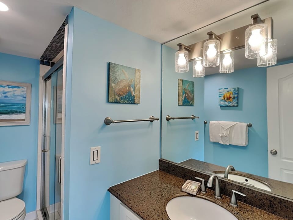 Primary Bathroom, Second Floor - Walk-in Shower