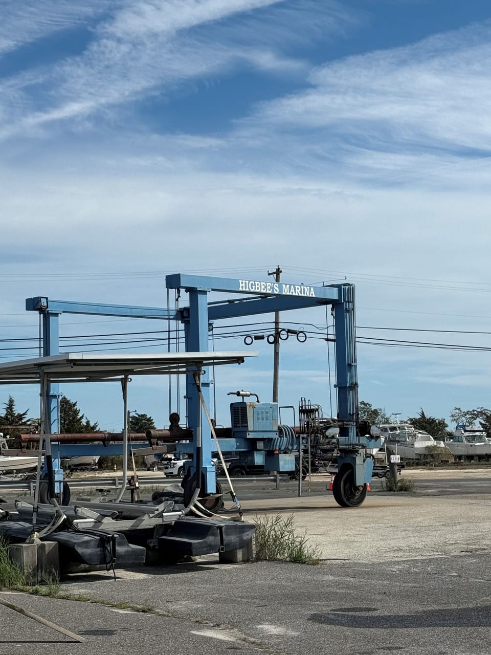 Higbee's Marina down the road, charter a fishing boat, or bring your own!