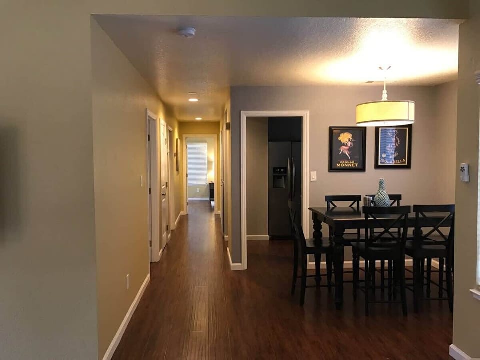 Dining room off main hallway 