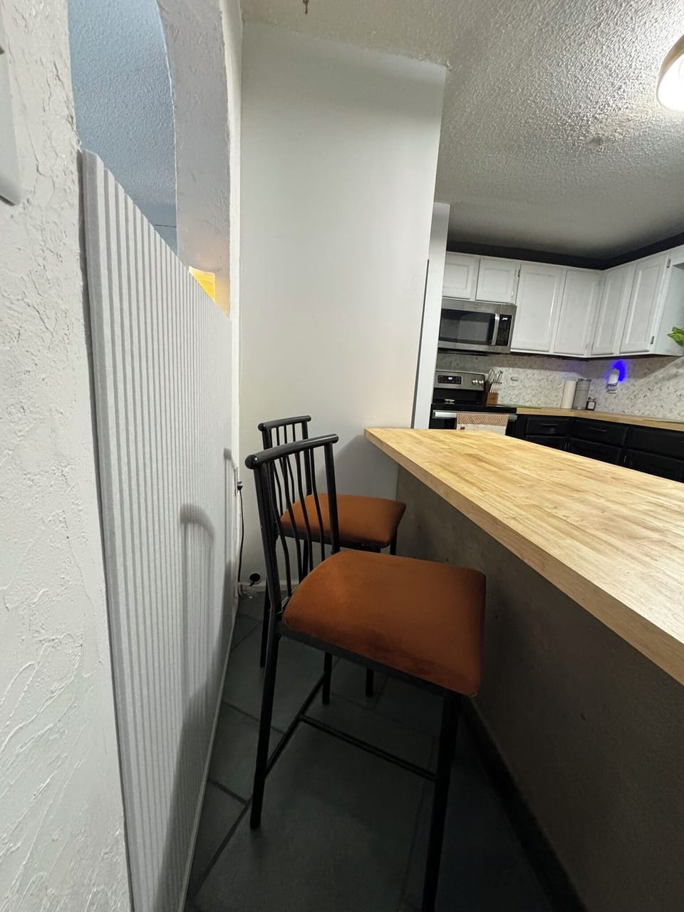 Breakfast nook.