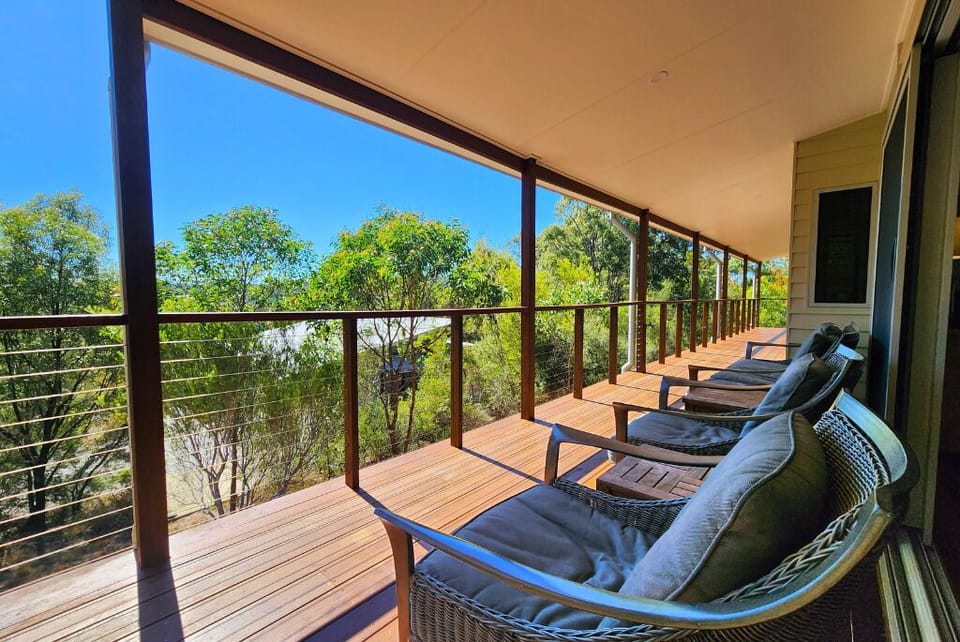Seating on the back deck