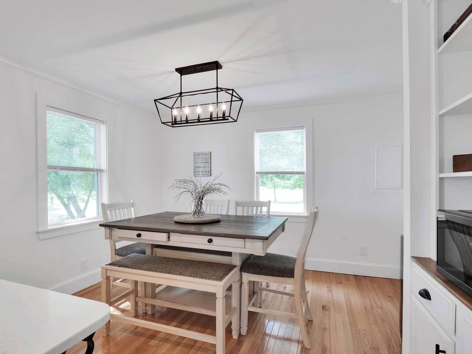 Where good food meets great company. This dining room is the perfect backdrop for memorable meals and even better conversations.