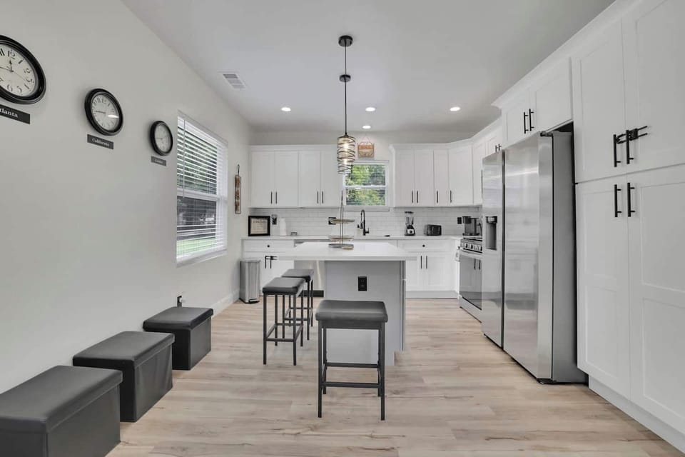 Modern kitchen perfect for home-cooked meals