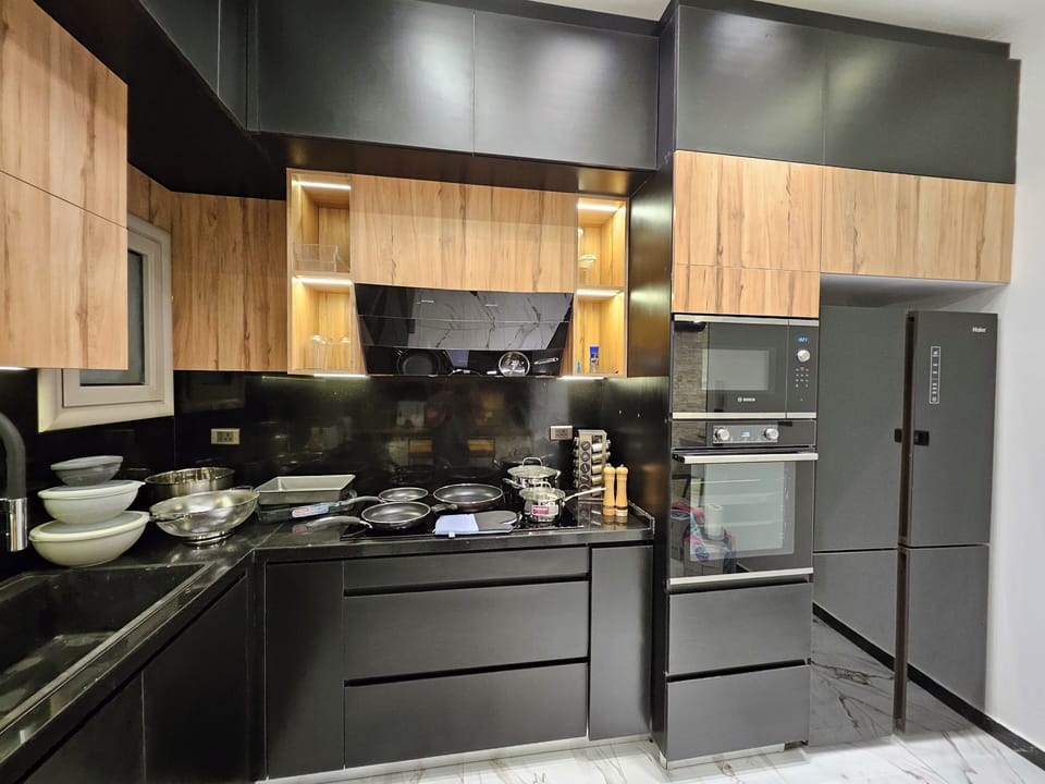 fully equiped kitchen ready to cook gourmet meal