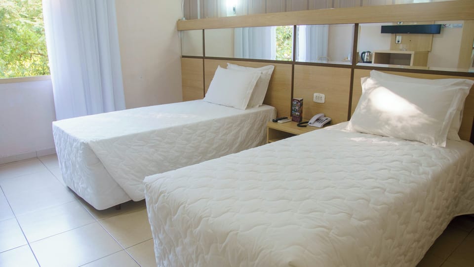 Arrive to neatly prepared beds and hotel-style towel comfort.