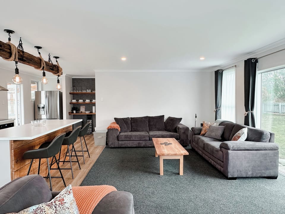 A comfortable spot to unwind after a day out.