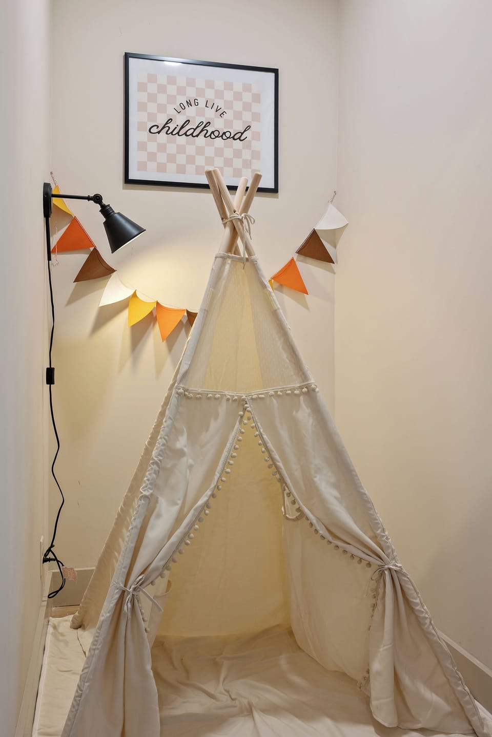 Dreamy kid's corner. Long Live Childhood!
