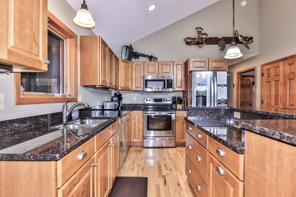 Fully equipped kitchen