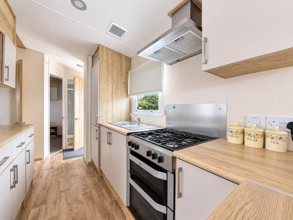 The modern interior in this beautiful living room will make you feel right at home. 2cHolidays offers perfect flexability with any day check in and 2 night minimum stays, we are sure to have the perfect break for you.