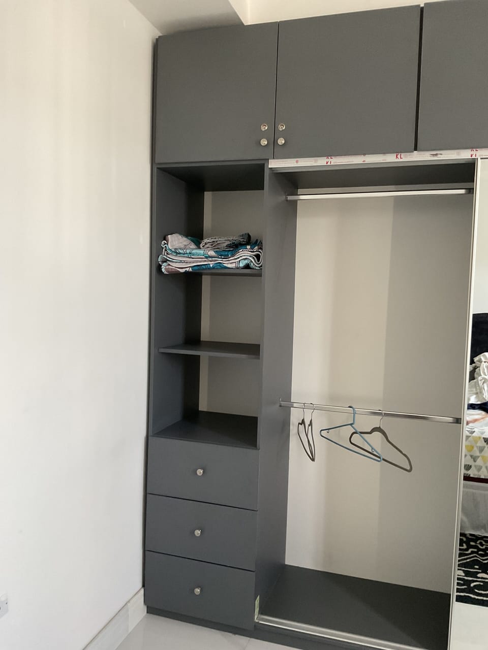 Both bedrooms have ample closet space to hang your belongings