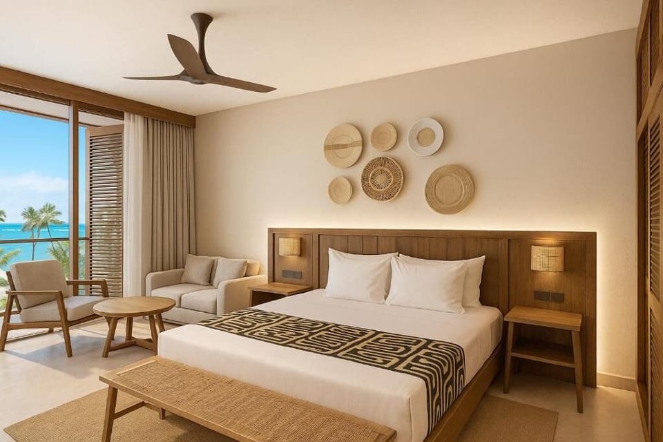 King bed. Interior and views may vary based on location and availability