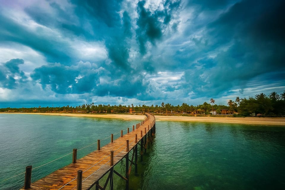 Beachfront access