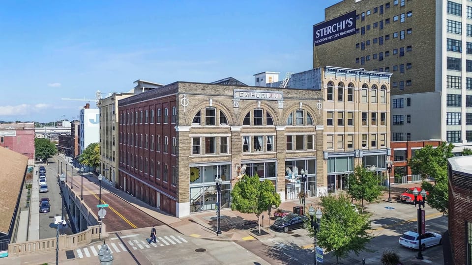 Experience urban vibes in this historic gem right in downtown Knoxville!