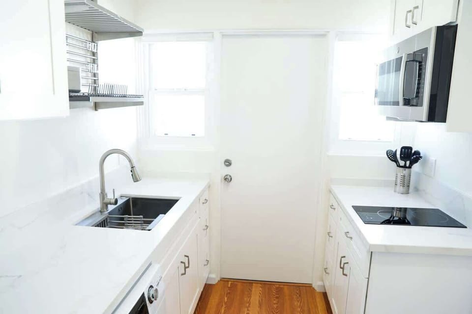 Fully stocked kitchen 