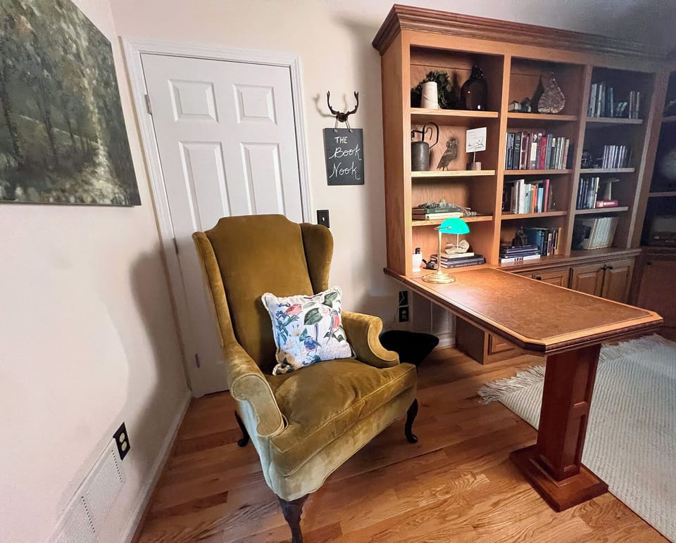 A quiet place to read or write