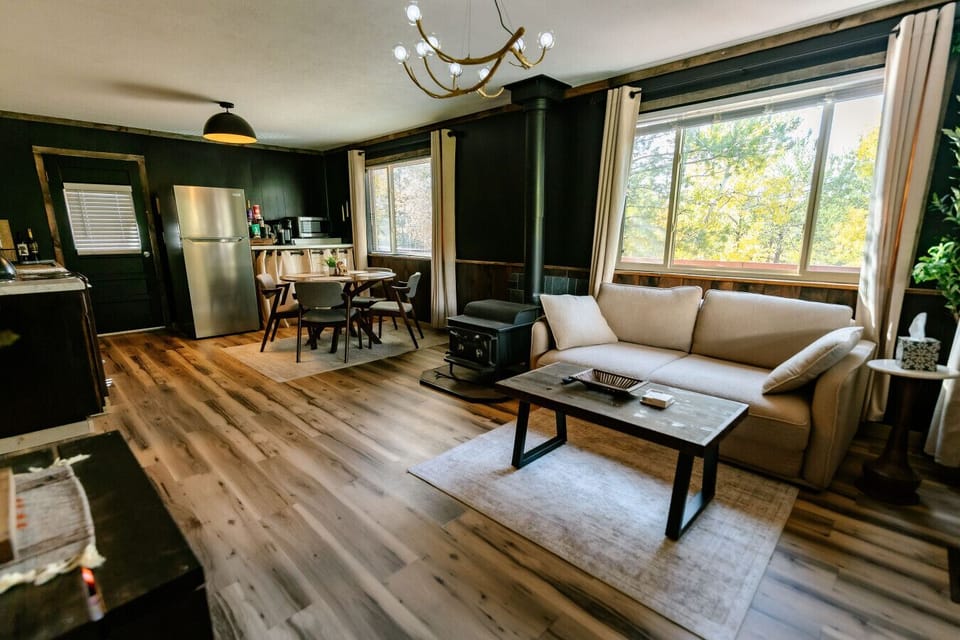 Open concept living space with all the essentials for an amazing stay!