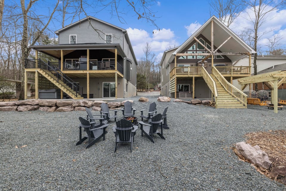 Two Side by side Lakeview luxury houses