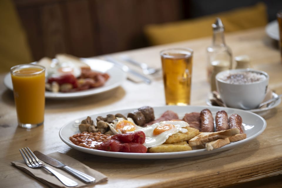 Tricky's Breakfast options