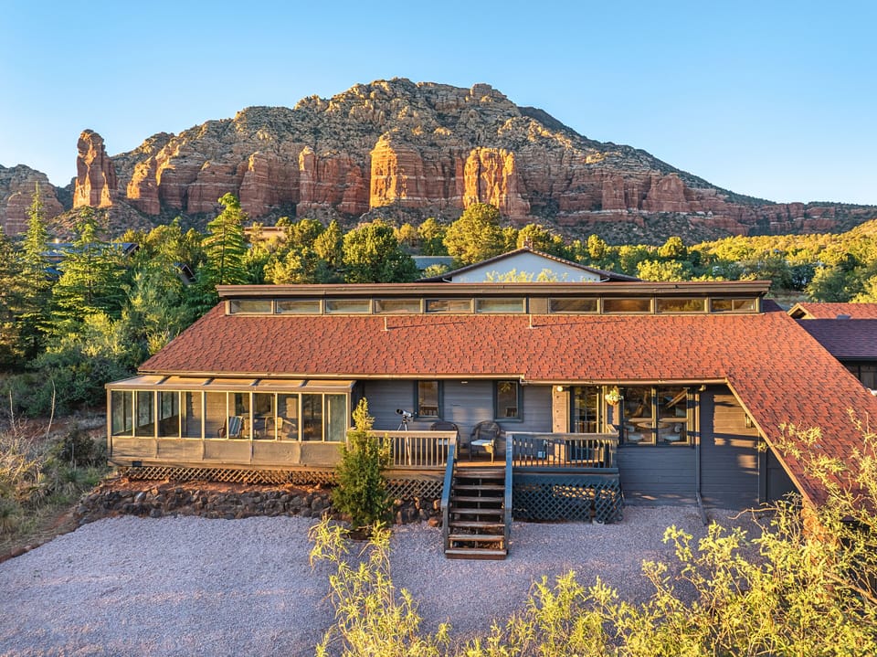 Breathtaking red rock vistas surround you - an unforgettable backdrop.