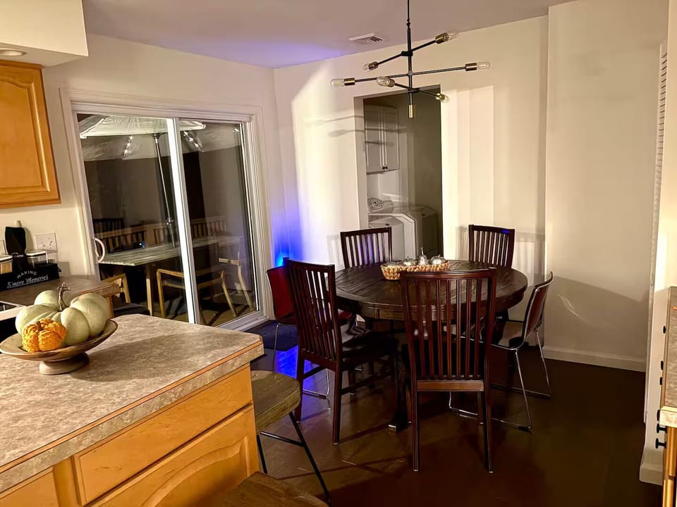 Open kitchen offers beautiful views-perfect for entertaining and fully equipped 