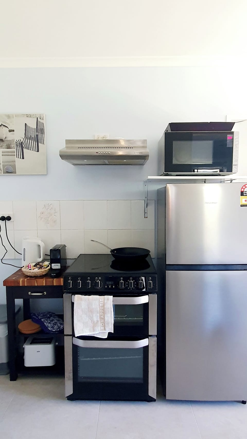 Well equipped kitchen