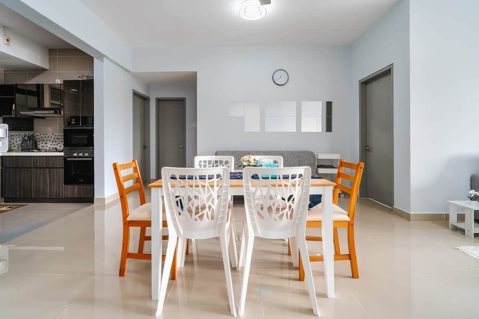 Bright dining area perfect for family meals.