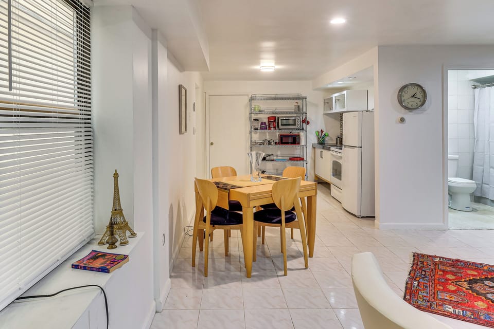 Dining Area | Spices | Central Heating | Window A/C Unit