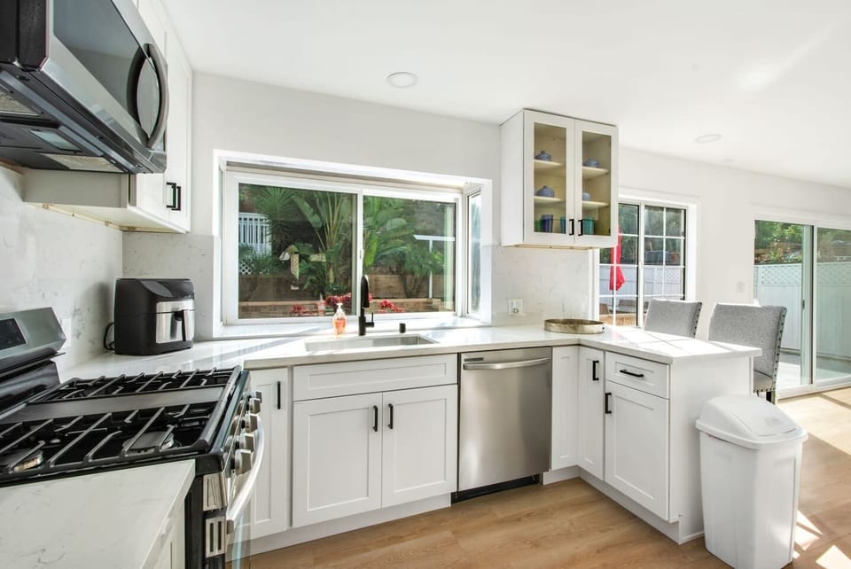 Our fully equipped kitchen has everything you need to prepare your favorite meals