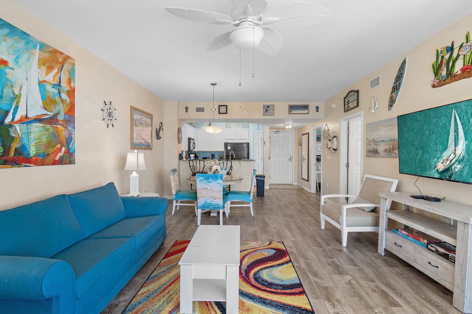 Spacious and open